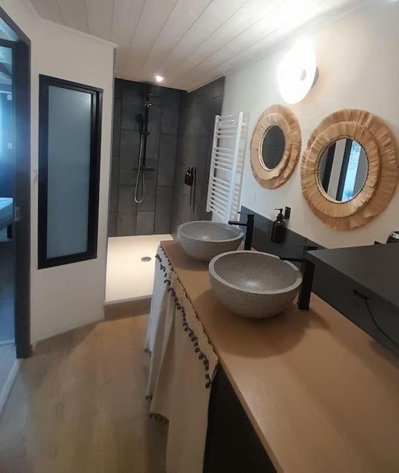 Maison 4Pers Avec Jacuzzi Privatif Couvert Proche Ocean 브렘 쉬르 메르 외부 사진